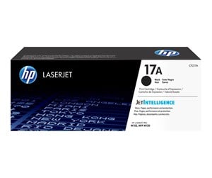 Printertilbehør blekk/toner - HP 17A / CF217A Black Toner - Laser toner Svart - CF217A