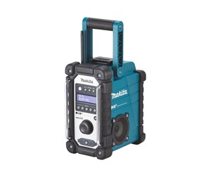 DAB, nettverks- og klokkeradio - Makita DMR110N - Jobsite DAB radio - 7 Watt - DAB/DAB+ - Stereo - Blå - DMR110N