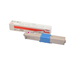 Printertilbehør blekk/toner - OKI - magenta - original - toner cartridge - Laser toner Rød - 46508714