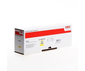 Printertilbehør blekk/toner - OKI - yellow - original - toner cartridge - Laser toner Yellow - 46507505