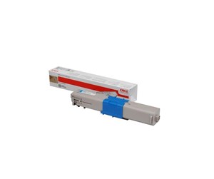 Printertilbehør blekk/toner - OKI - cyan - original - toner cartridge - Laser toner Blå - 46508715