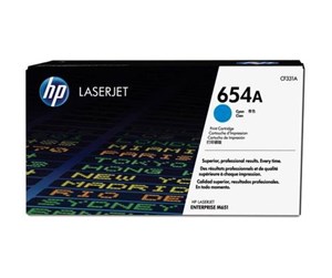 Printertilbehør blekk/toner - HP 654A / CF331A - Cyan Toner - CF331A