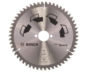 Sirkelsag - Bosch Sirkelsagblad SPECIAL D= 190 mm, borediameter= 30 mm, T= 54 - 2609256892