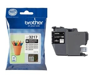 Printertilbehør blekk/toner - Brother LC3217BK / LC 3217BK Black Ink - Blekkpatron Svart - LC3217BK