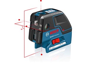 Måleutstyr - Bosch GCL 25 - 0601066B00