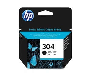 Printertilbehør blekk/toner - HP 304 / N9K06AE Black Ink - Blekkpatron Svart - N9K06AE