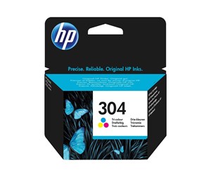 Printertilbehør blekk/toner - HP 304 / N9K05AE Tri-Color - Blekkpatron Fargebasert tricolor - N9K05AE