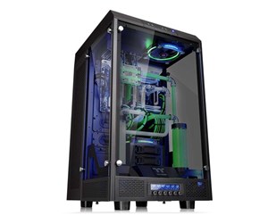 Kabinett - Thermaltake The Tower 900 - Black - Kabinett - Fulltower - Svart - CA-1H1-00F1WN-00