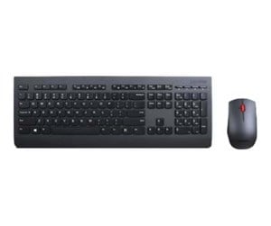 Tastatur - Lenovo Professional Combo - Tastatur & Mussett - Svart - 4X30H56824