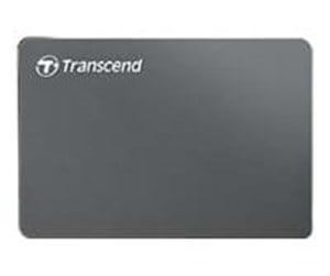 Hard drive - External - Transcend StoreJet 25C3 - Ekstern Harddisk - 1TB - Grå - TS1TSJ25C3N