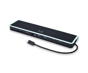 Dokkingstasjon - I-Tec USB-C Low Profile Docking Station - C31FLATDOCKPD