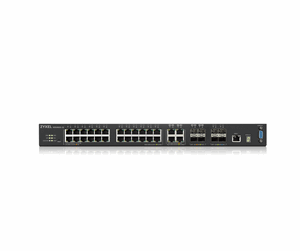 Switch/splitter - ZyXEL XGS4600-32 28-port GbE L3 Aggregation Switch with 4 SFP+ Uplink - XGS4600-32-ZZ0102F