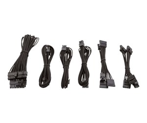 Strømkabel (intern) - Corsair SF Series Premium Individually Sleeved PSU Cable Kit - Black - CP-8920202