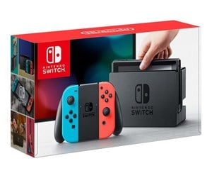 Spillkonsoll - Nintendo Switch With Joy-Con - Neon Blue and Neon Red - 2500166