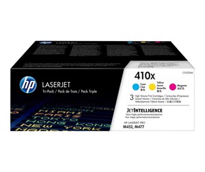 Printertilbehør blekk/toner - HP 410X / CF252XM Hich Yield Capacity 3-Pack (Cyan Magenta Yellow) - Laser toner - CF252XM