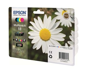 Printertilbehør blekk/toner - Epson 18 Multipack - Blekkpatron Blå - C13T18064022