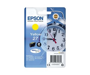 Printertilbehør blekk/toner - Epson 27 / C13T2704 - Blekkpatron Yellow - C13T27044012