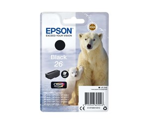 Printertilbehør blekk/toner - Epson 26 - Blekkpatron Svart - C13T26014012