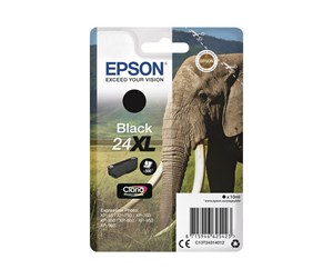 Printertilbehør blekk/toner - Epson 24XL - Black Ink - Blekkpatron Svart - C13T24314012