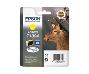 Printertilbehør blekk/toner - Epson T1304 - Blekkpatron Yellow - C13T13044012