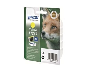 Printertilbehør blekk/toner - Epson T1284 - Blekkpatron Yellow - C13T12844012