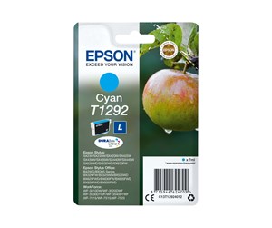 Printertilbehør blekk/toner - Epson T1292 - Blekkpatron Blå - C13T12924012