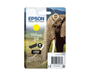 Printertilbehør blekk/toner - Epson 24 - Blekkpatron Yellow - C13T24244012