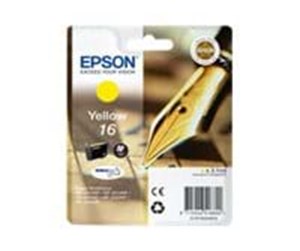 Printertilbehør blekk/toner - Epson 16 - Blekkpatron Yellow - C13T16244012