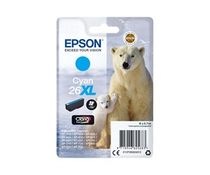 Printertilbehør blekk/toner - Epson 26XL - Blekkpatron Blå - C13T26324012