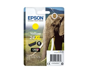 Printertilbehør blekk/toner - Epson 24XL - Blekkpatron Yellow - C13T24344022