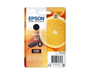 Printertilbehør blekk/toner - Epson 33 - Blekkpatron Svart - C13T33314012