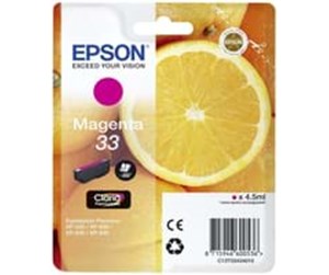 Printertilbehør blekk/toner - Epson 33 - Blekkpatron Rød - C13T33434012