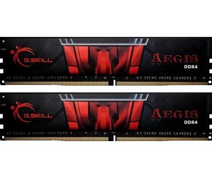 RAM - G.Skill AEGIS DDR4-3000 - 16GB - CL16 - Dual Channel (2 pcs) - Intel XMP - Svart - F4-3000C16D-16GISB