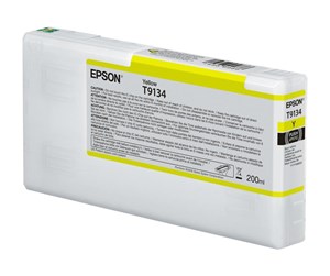 Printertilbehør blekk/toner - Epson T9134 - Yellow Ink - Blekkpatron Yellow - C13T913400