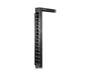 Tilbehør - StarTech.com Vertical Cable Organizer with D-Ring Hooks - 0U - 3 ft. - CMVER20UD