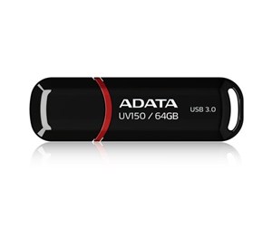 Minnepenn - A-Data DashDrive UV150 - Svart - 64GB - Minnepenn - AUV150-64G-RBK