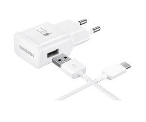 Mobil - Adaptere og ladere - Samsung 15W USB-C Power Adapter (Incl. cable) - White - EP-TA20EWECGWW