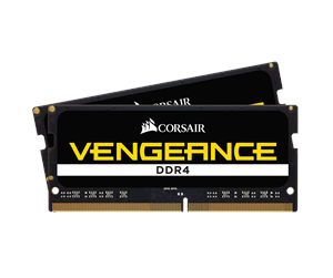 RAM - Corsair Vengeance SODIMM DDR4-2400 - 32GB - CL16 - Dual Channel (2 pcs) - Svart - CMSX32GX4M2A2400C16