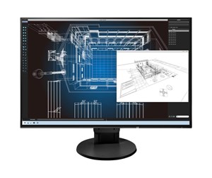 Skjerm - 24,1" EIZO FlexScan EV2456-BK - 1920x1200 - IPS - USB HUB - EV2456-BK