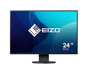 Skjerm - 24,1" EIZO FlexScan EV2456 - 1920x1200 (WUXGA) - IPS - 2x USB-A - EV2456-BK