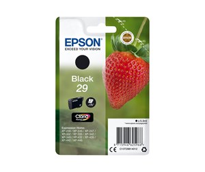 Printertilbehør blekk/toner - Epson 29 Black Original Ink - Blekkpatron Svart - C13T29814022