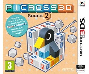 Spill - Picross 3D: Round 2 - Nintendo 3DS - Puslespill - 0045496474355