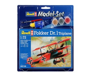 Modellsett - Revell Model Set-Fokker Dr. 1 - 64116