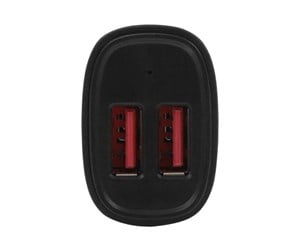 Nettbrett - Adaptere og ladere - StarTech.com Dual Port USB Car Charger - 24W/4.8A - USB2PCARBKS