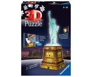 Puslespill - Ravensburger 3D puzzle-statue of liberty - 2584427