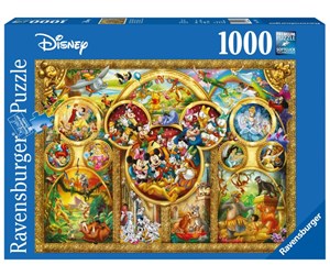 Puslespill - Ravensburger The Best Disney Themes 1000p - 152667