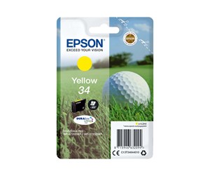 Printertilbehør blekk/toner - Epson 34 - Blekkpatron Yellow - C13T34644020