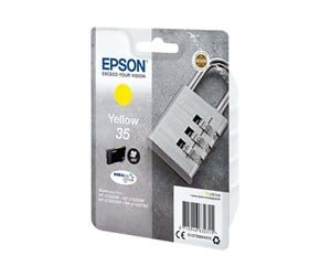 Printertilbehør blekk/toner - Epson 35 - Blekkpatron Yellow - C13T35844020