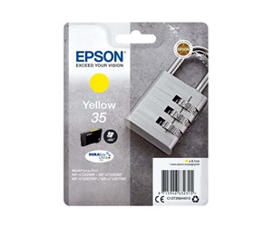 Printertilbehør blekk/toner - Epson 35 - Yellow Ink - Blekkpatron Yellow - C13T35844010