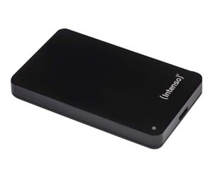 Hard drive - External - Intenso Memory Case - Ekstern Harddisk - 1TB - Svart - 6021560